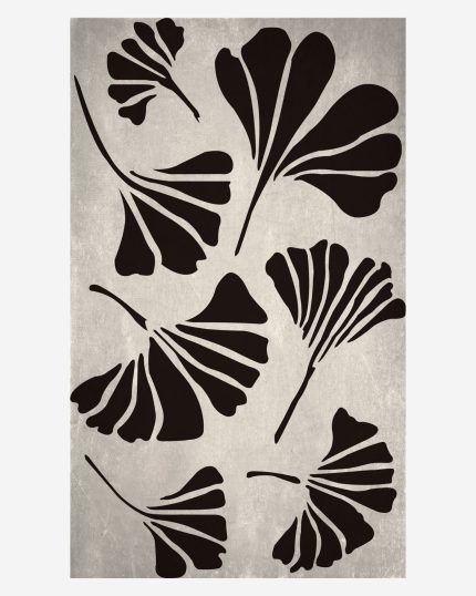 Quadro dipinto ginko