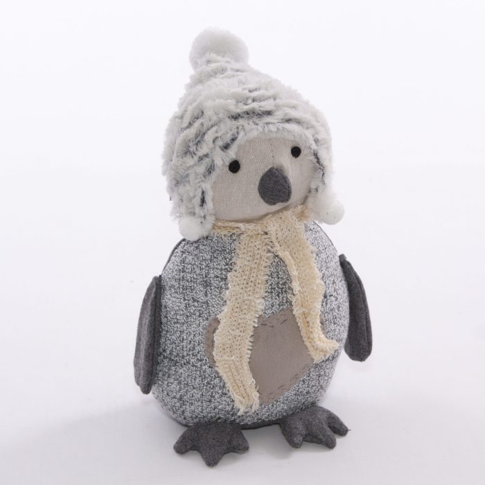 Fermaporta in stoffa pinguino - immagine 2