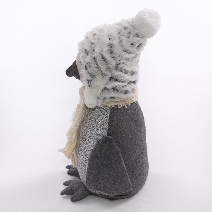 Fermaporta in stoffa pinguino - immagine 3