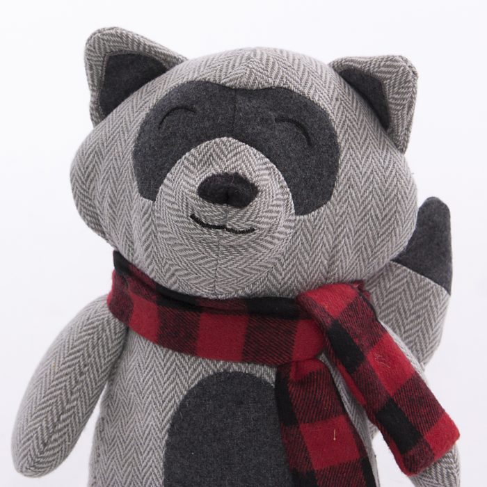 Fermaporta in stoffa procione - immagine 3