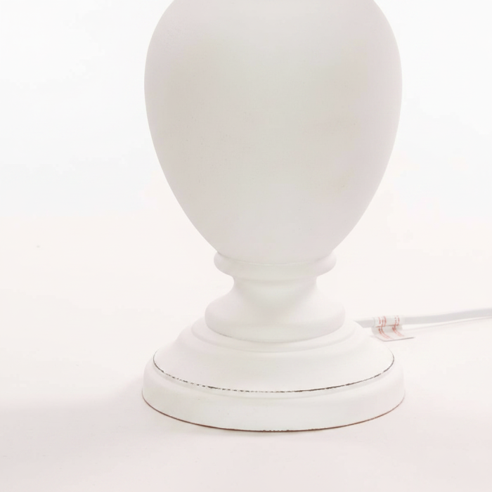 Lampada in mdf bianca - immagine 6