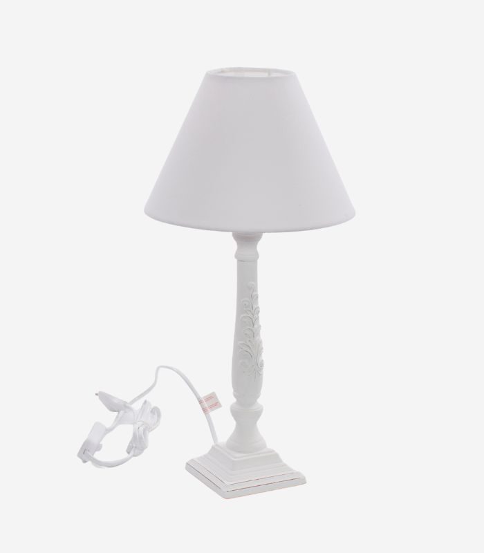 Lampada alta da tavolo bianca - Accessori per la casa diKasa idee regalo e  oggetti arredi
