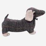 Fermaporta in stoffa bassotto