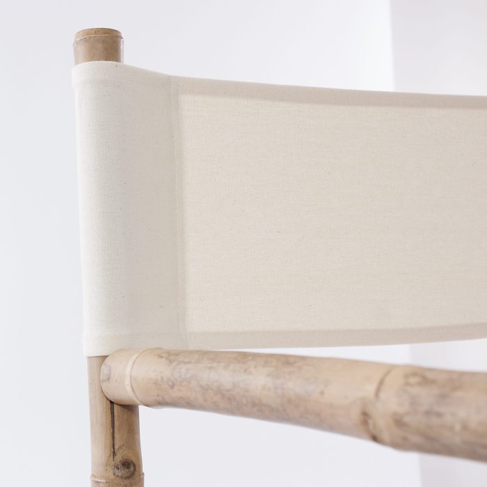 Sedia da regista in bambù - immagine 5