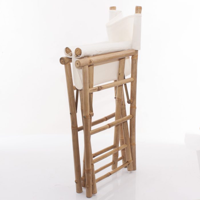 Sedia da regista in bambù - immagine 4
