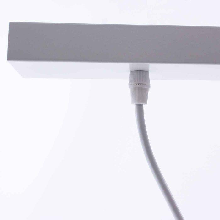 Lampadario floreale in metallo - immagine 4