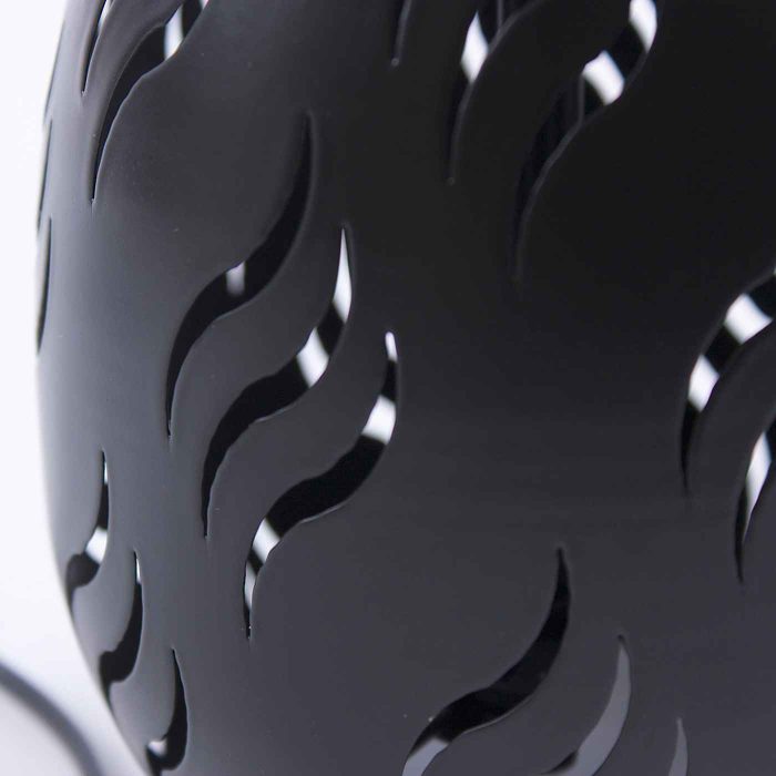 Lampada bombata nera Ø18H31 - immagine 2