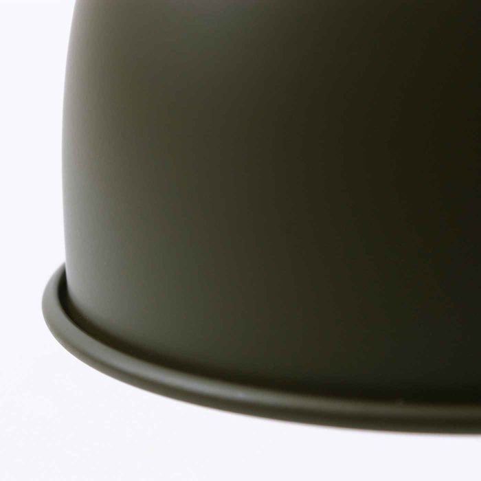 Lampadario singolo verde militare - immagine 3