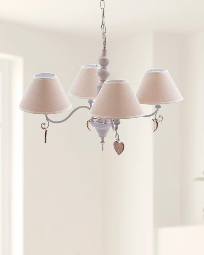 Lampadario a 4 bracci - immagine 2