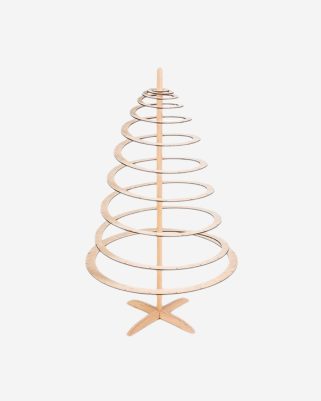 Albero di Natale in legno 50X50H85