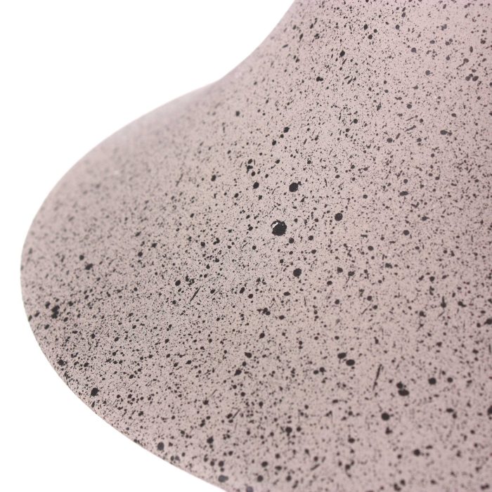 Lampada in ceramica sagomata grigia - immagine 3