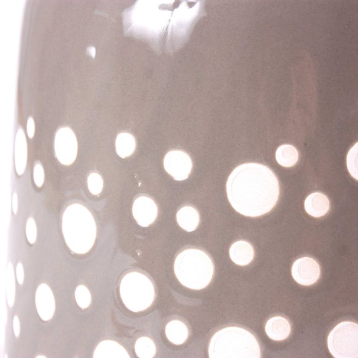 Lampada in ceramica con pois - immagine 2