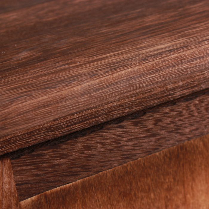 Credenza bicolor in paulonia con cassetti - immagine 3