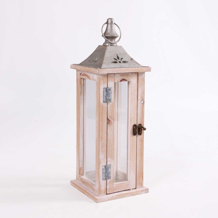 Lanterna sbiancata in set di 2 - immagine 3