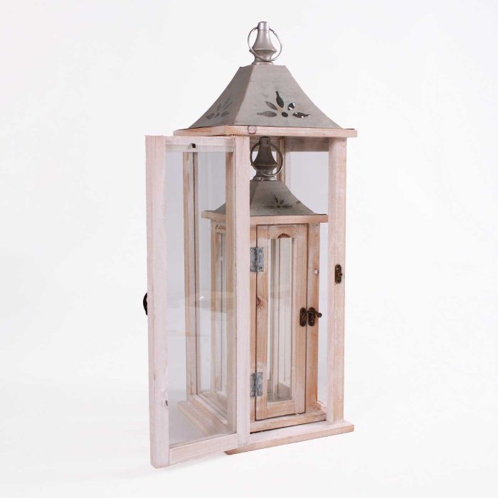 Lanterna sbiancata in set di 2 - immagine 4