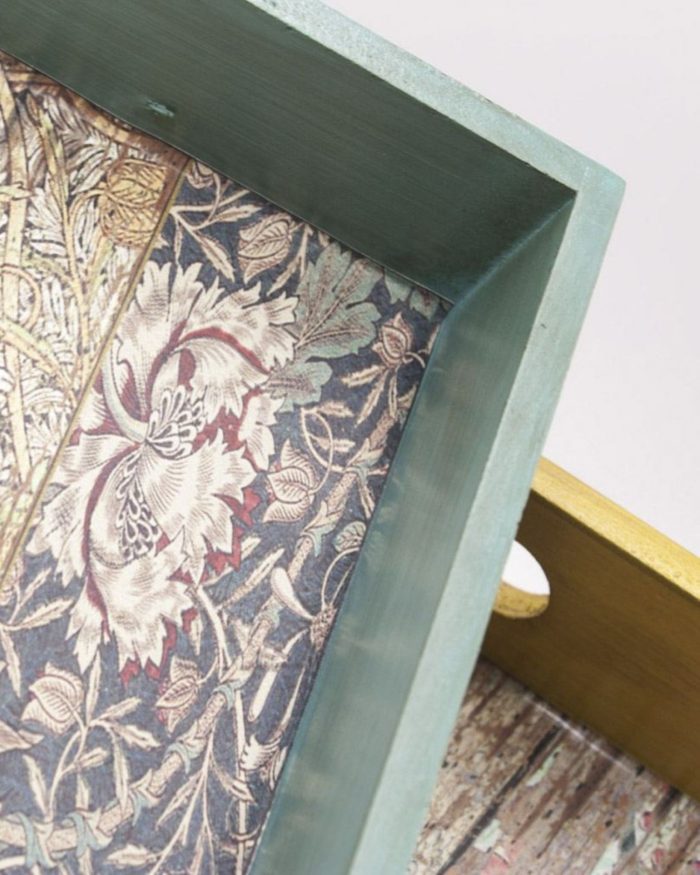 Set di 3 vassoi shabby - immagine 2