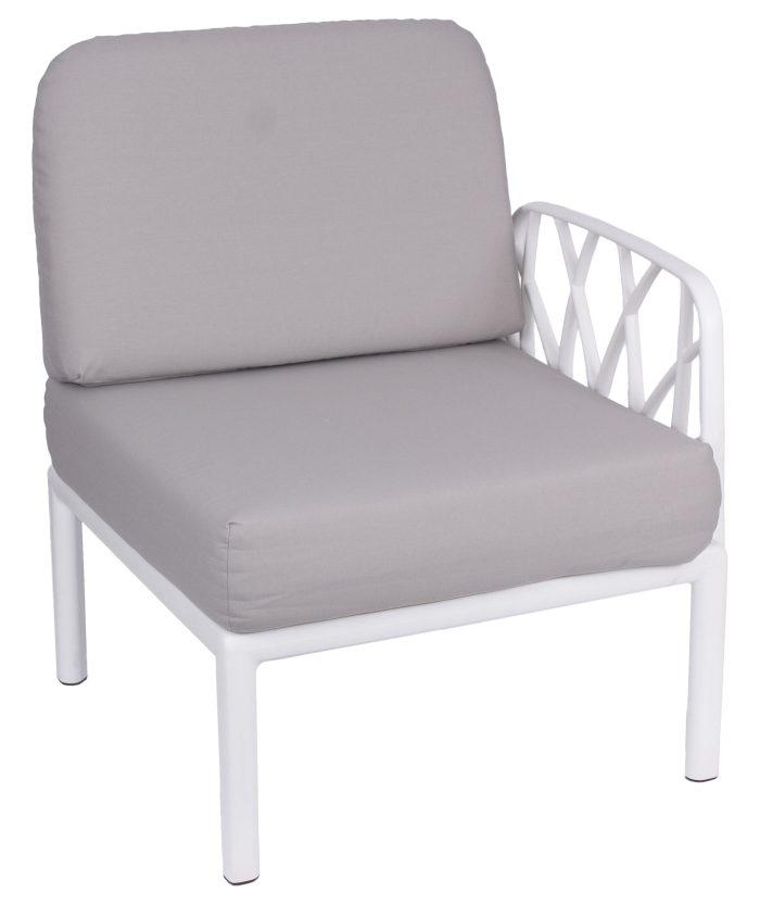 Salotto completo da giardino bianco "Garda" - immagine 9