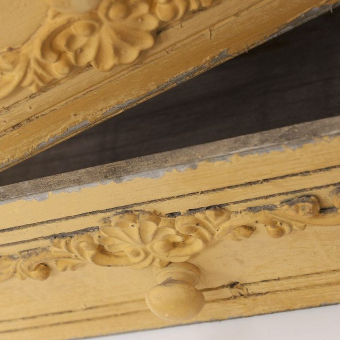 Set di 3 cassette gialle in abete - immagine 2