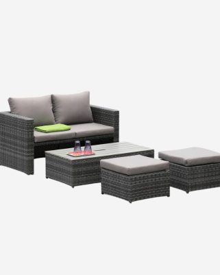 salotto completo polirattan