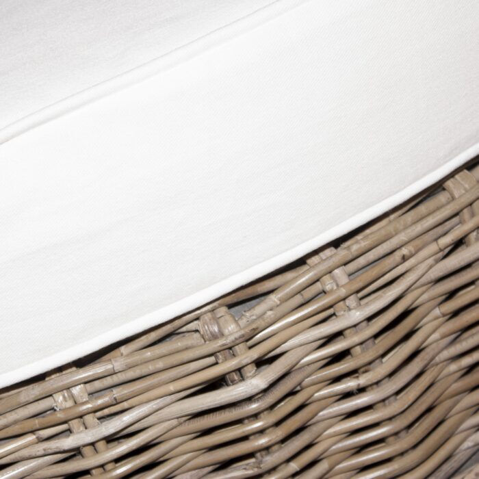 Divano a conchiglia in giunco - immagine 7