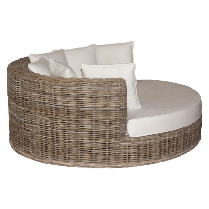 Divano a conchiglia in giunco - immagine 4