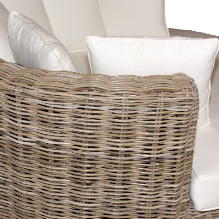 Divano a conchiglia in giunco - immagine 6