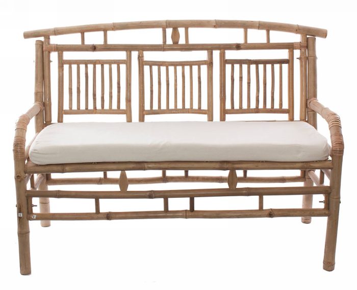 Salotto da giardino in bambù - immagine 2