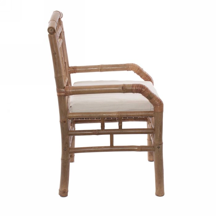 Salotto da giardino in bambù - immagine 4