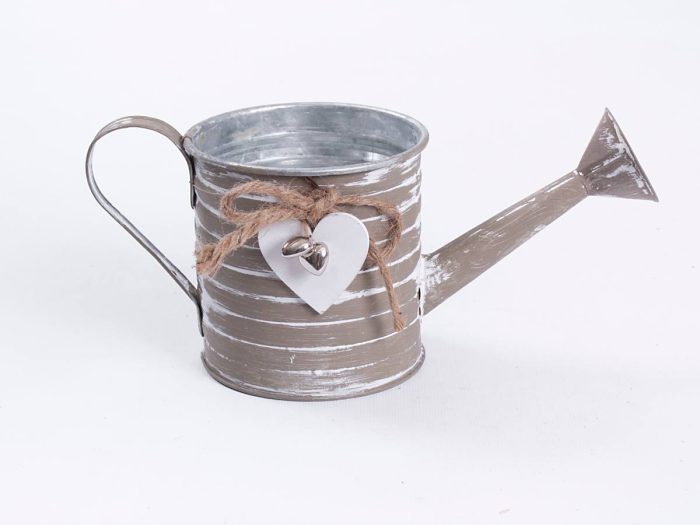 Set di 4 mini annaffiatoi in latta colorata - immagine 5