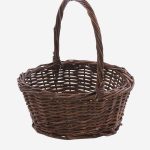 Cesto in vimini grezzo