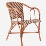 Sedia da pranzo in rattan Lisbona