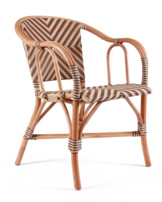 Sedia da pranzo in rattan Lisbona