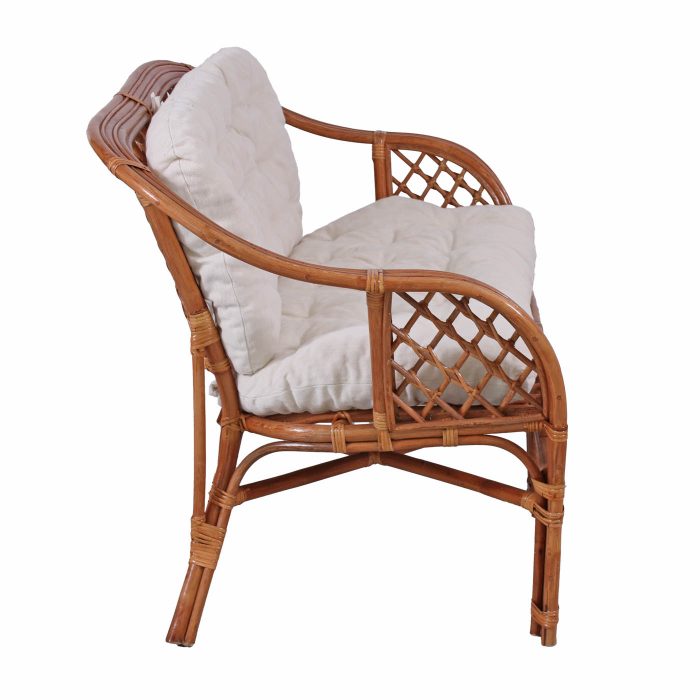 Salotto completo in rattan naturale "Marcos" - immagine 6