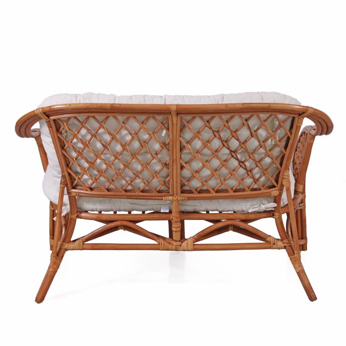 Salotto completo in rattan naturale "Marcos" - immagine 5