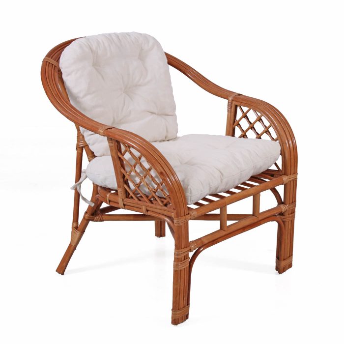 Salotto completo in rattan naturale "Marcos" - immagine 7