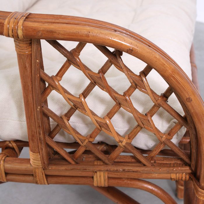 Salotto completo in rattan naturale "Marcos" - immagine 9