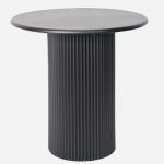 Tavolino da caffè in metallo nero