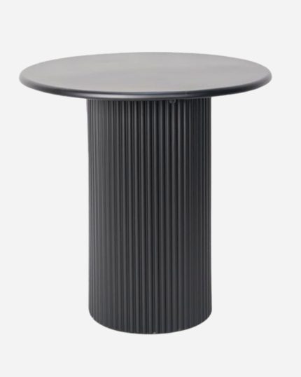 Tavolino da caffè in metallo nero