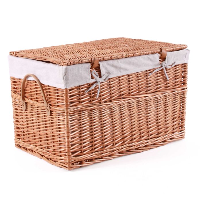 Set di 3 bauli in vimini bollito - immagine 2