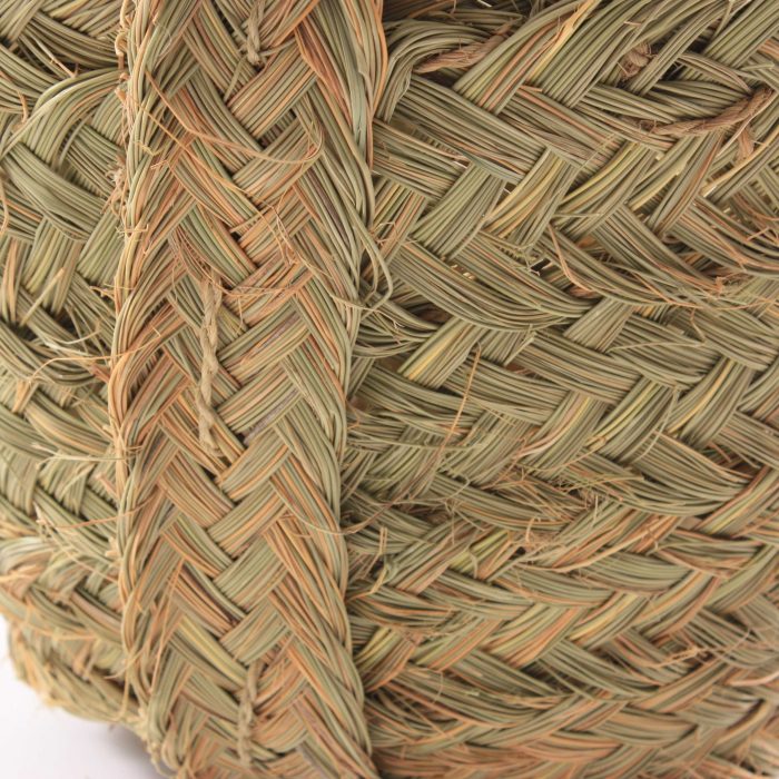 Cesto in giunco con manico - immagine 3