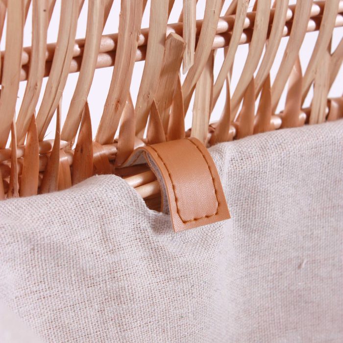 Set di 2 portabiancheria in vimini bollito "Laundry" - immagine 4