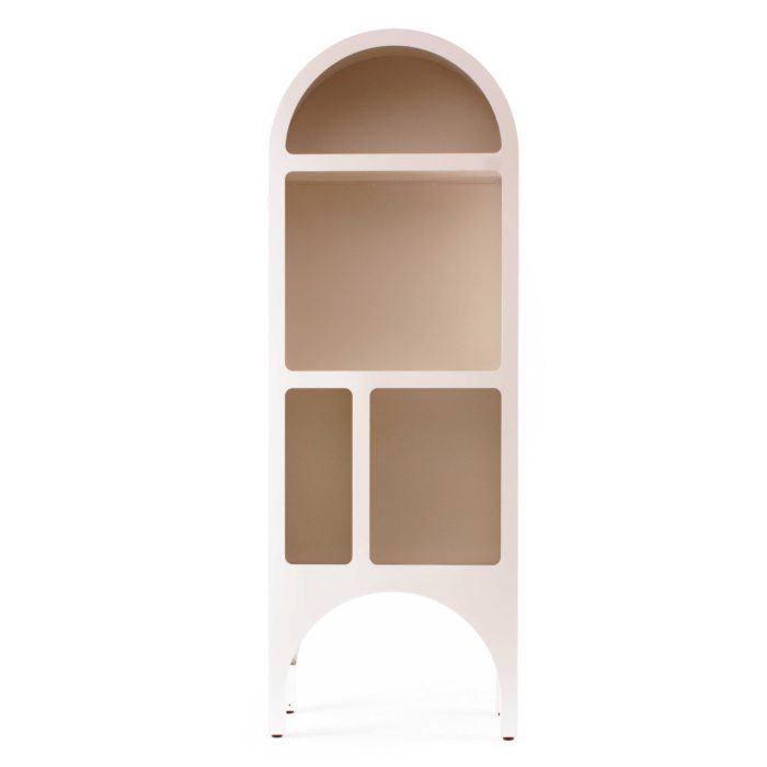 Libreria in metallo bianco - immagine 2