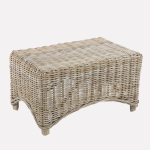 Tavolino da caffè in kubu grey "Katrina"