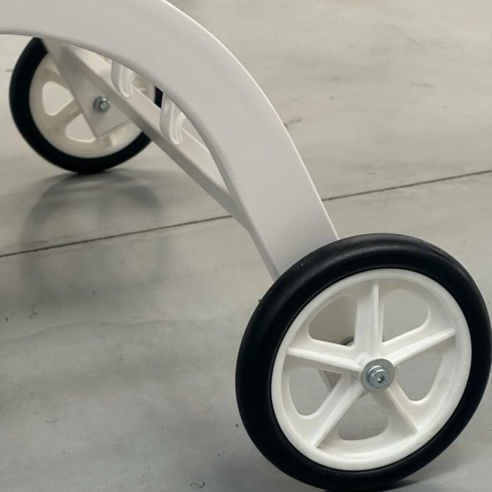 Lettino in alluminio bianco - immagine 4