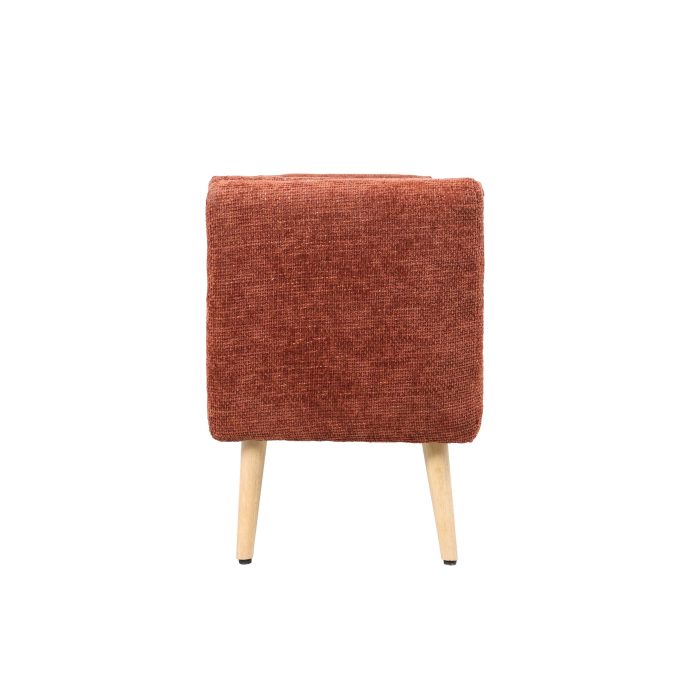 Panca in tessuto ruggine "Lila" - immagine 3