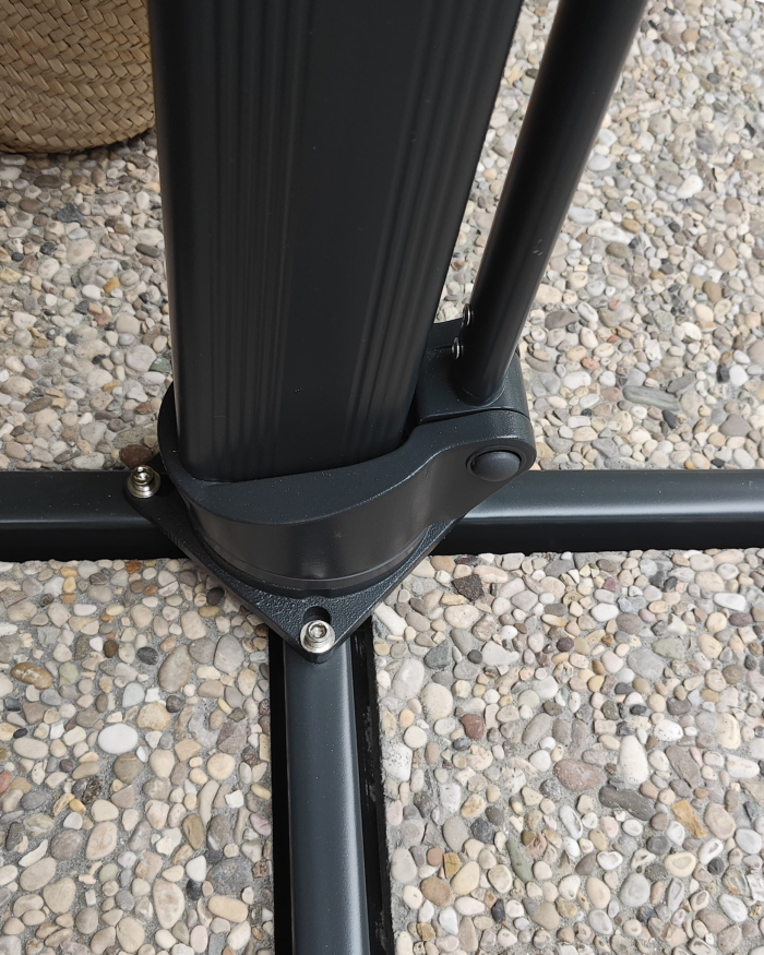 Ombrellone 3X3 con palo laterale - immagine 8