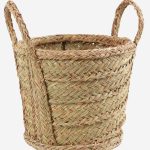 Cesto in giunco con manico Ø35H35