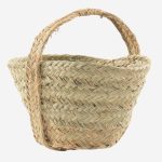 Cesto in giunco con manico