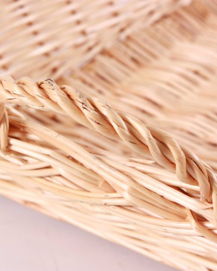 Vassoio in vimini - immagine 2