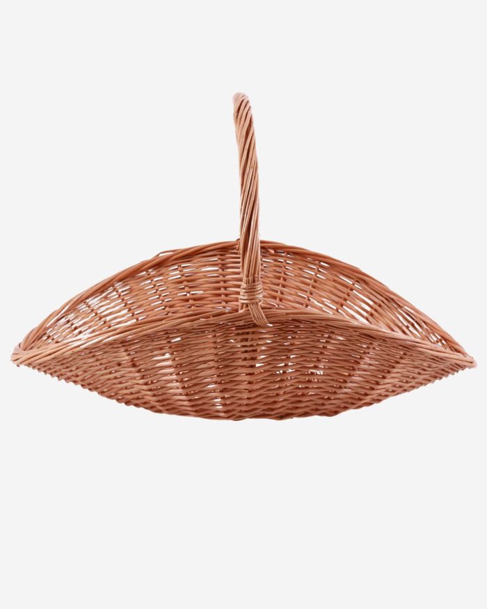 Set di 2 cesti a ventaglio in vimini bollito - immagine 2